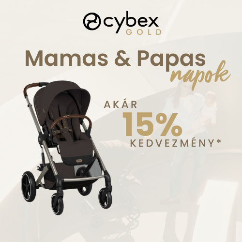 Cybex – Mamas & Papas napok, akár 15% kedvezmény